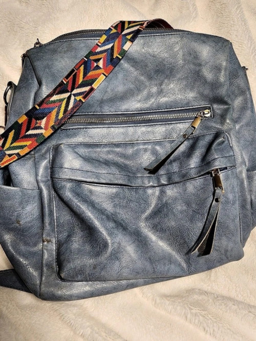 Modern Chic Blue Bag